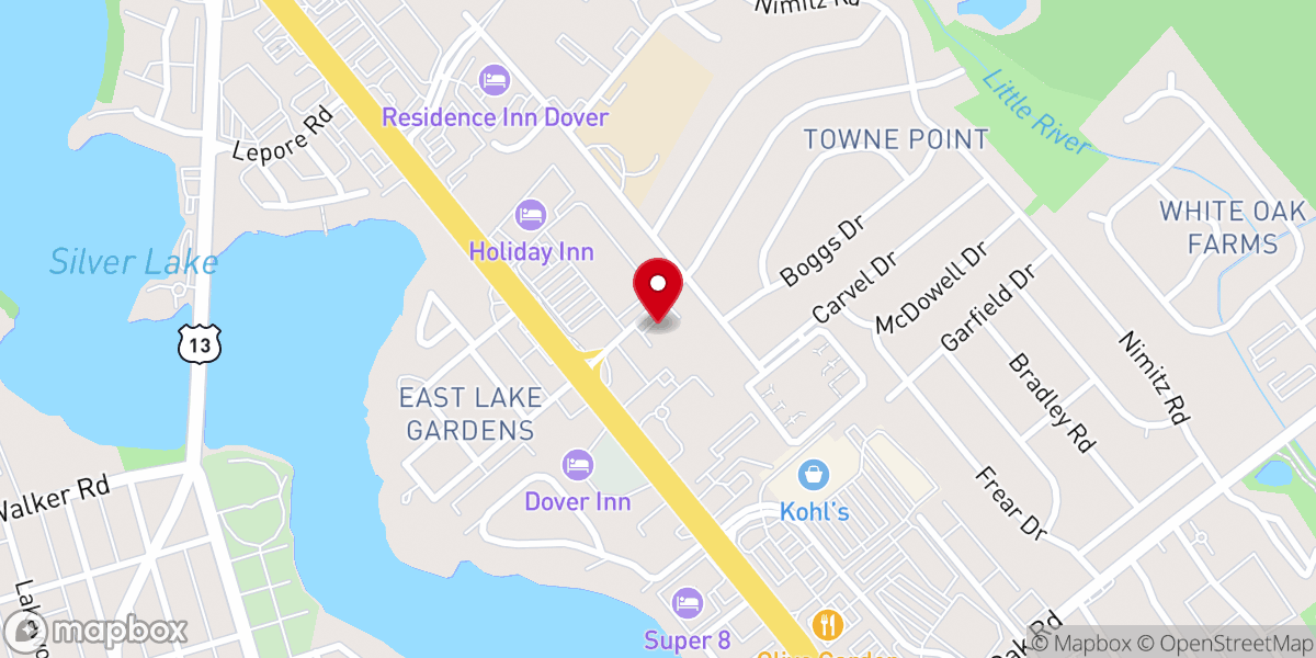 Map showing location of The Church The Body of Christ