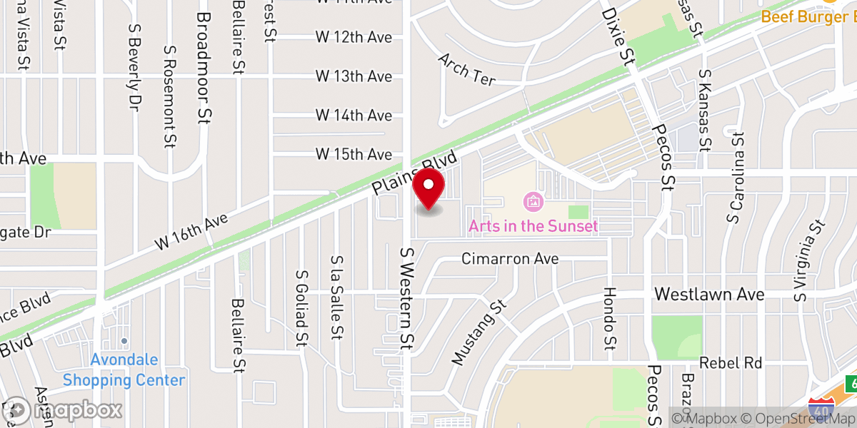Map showing location of Grace Church