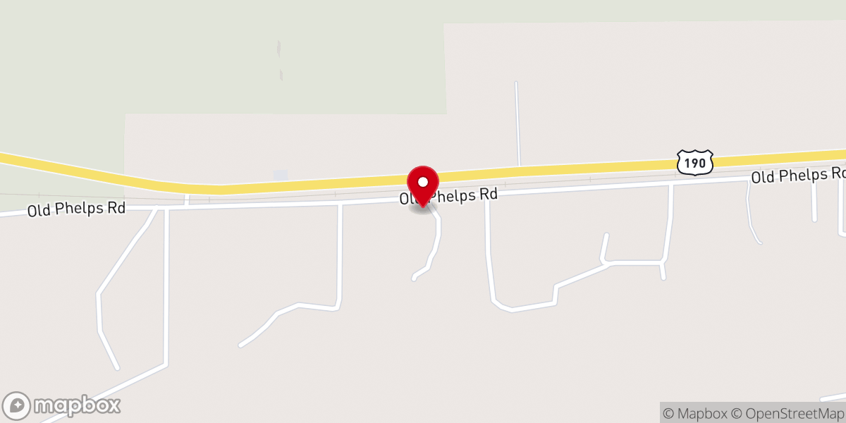 Map showing location of Warren Chapel Church