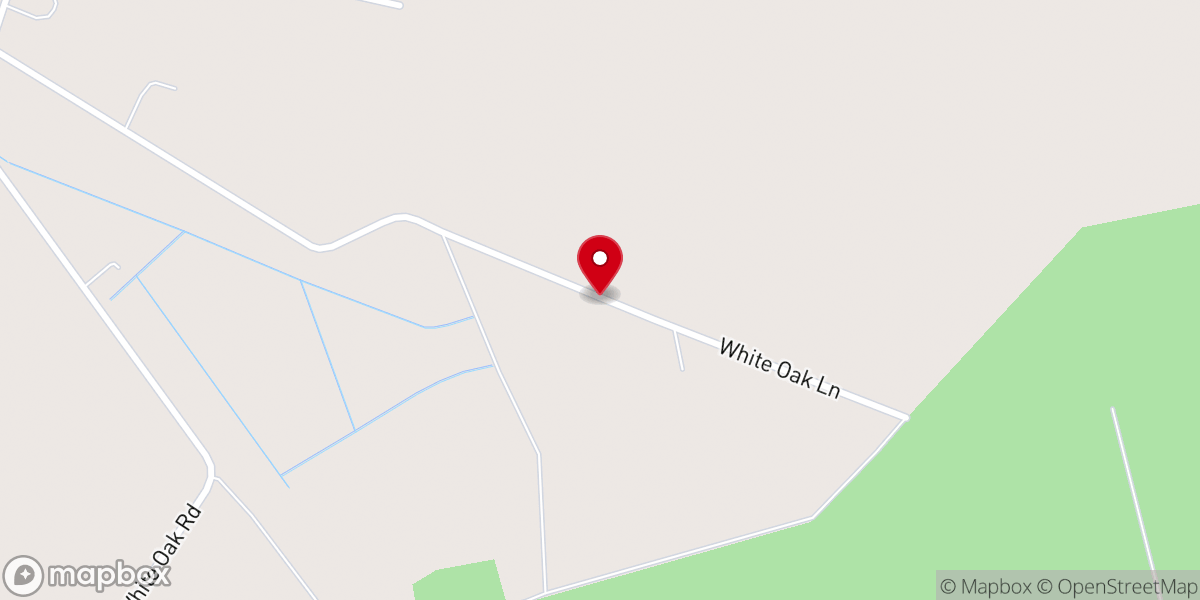 Map showing location of Lily of the Valley Baptist Church