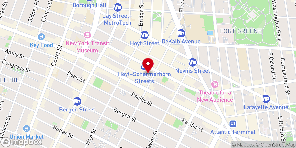 Map showing location of Saint Nicholas Antiochian Orthodox Church