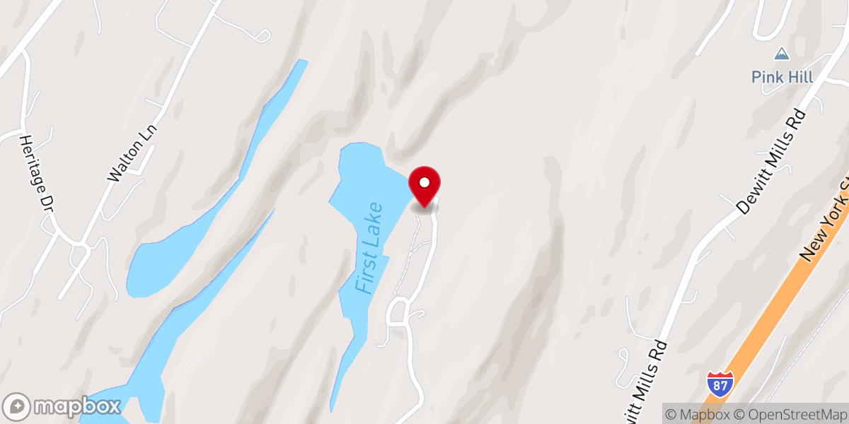 Map showing location of Kingston Penuel Christian Center Inc