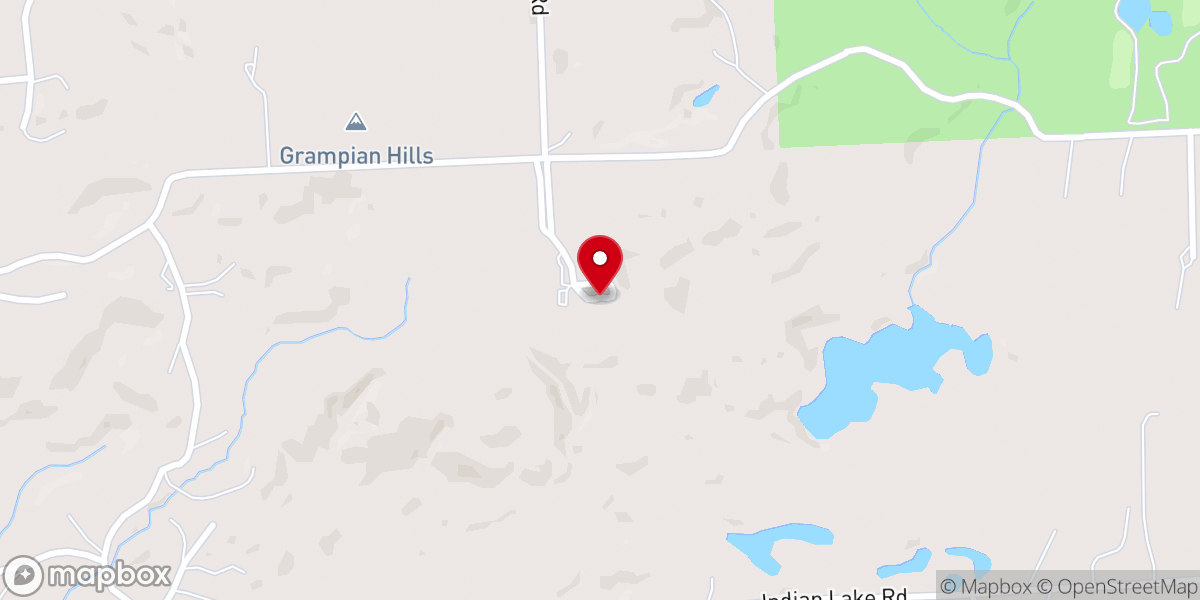 Map showing location of St. Benedict Monastery
