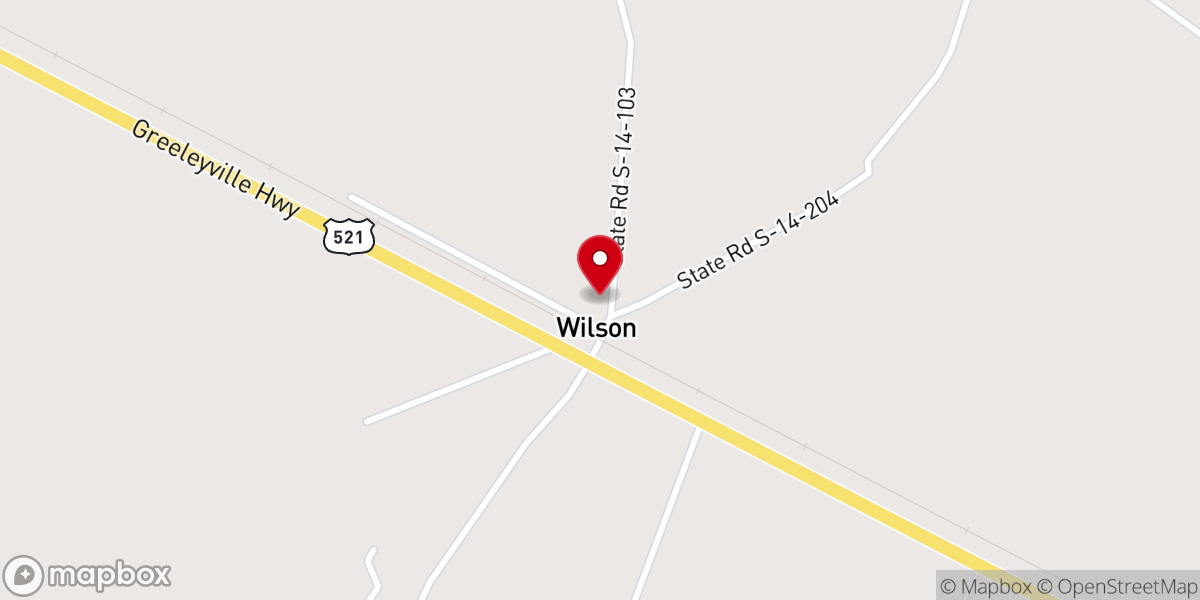 Map showing location of Union United Methodist Church