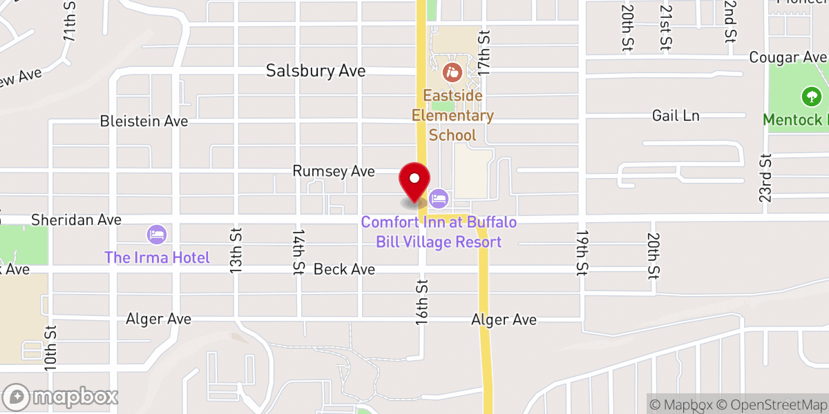 Map showing location of Wonder Ministries International