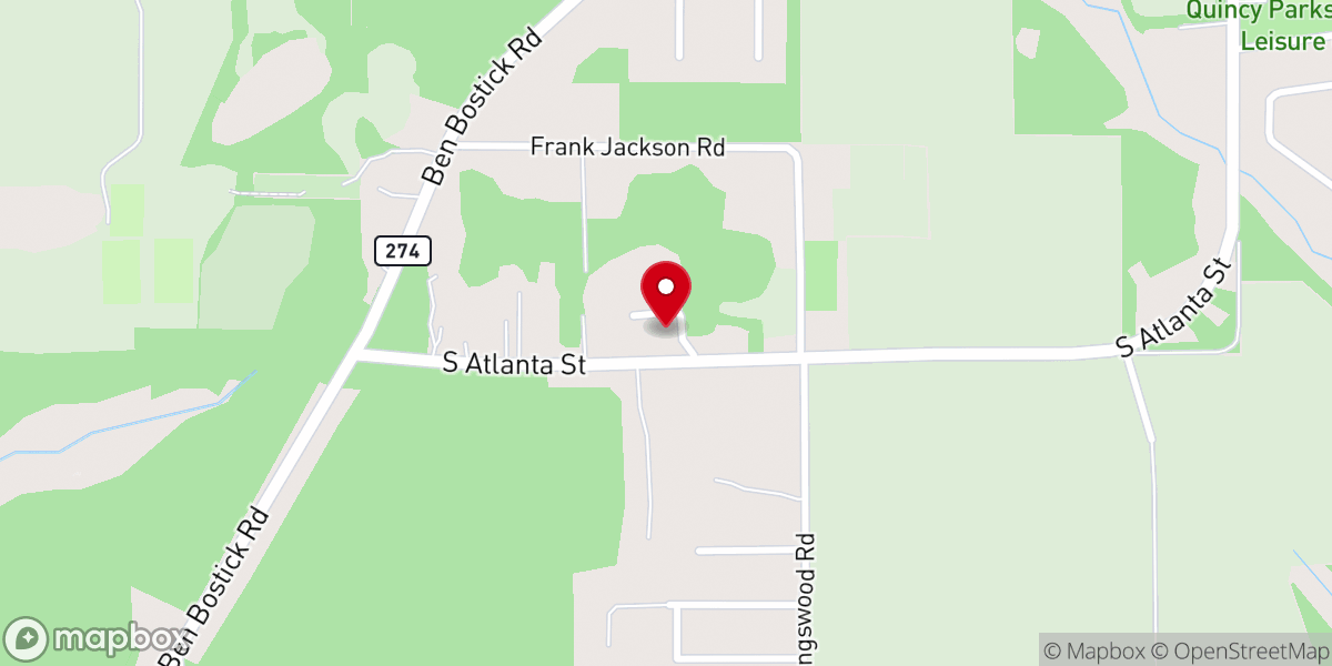Map showing location of St. Joseph Missionary Bap. Church