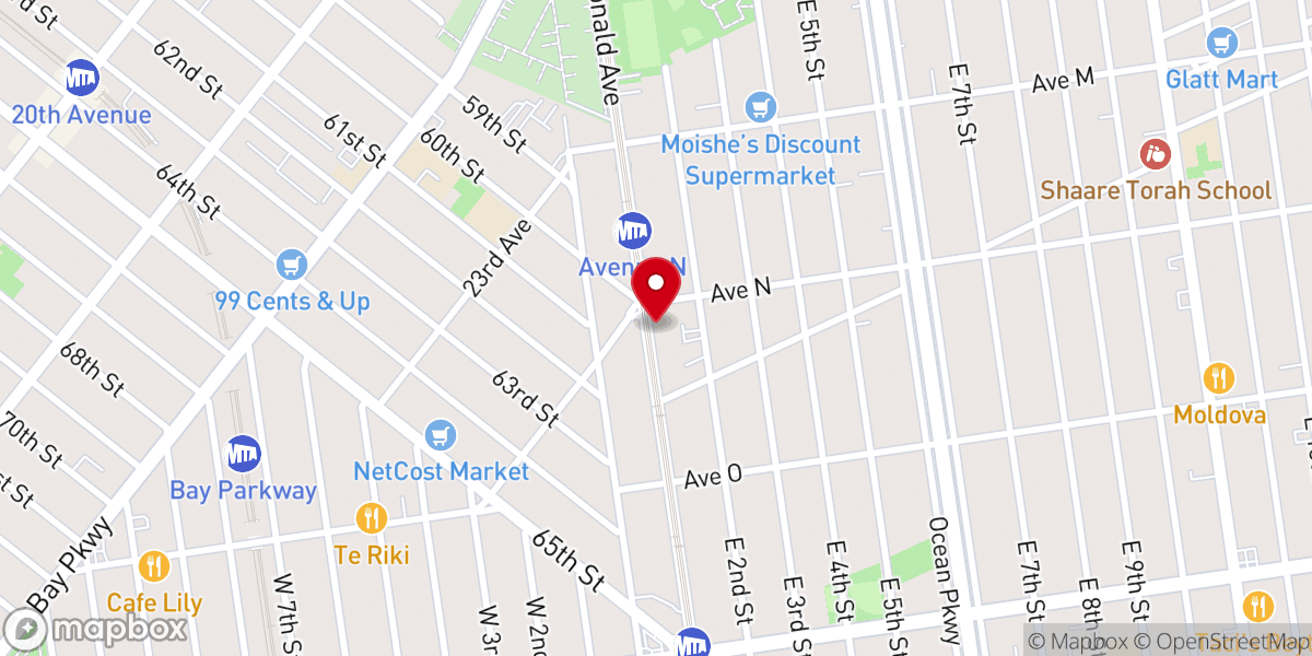 Map showing location of Word of faith Evangelistic