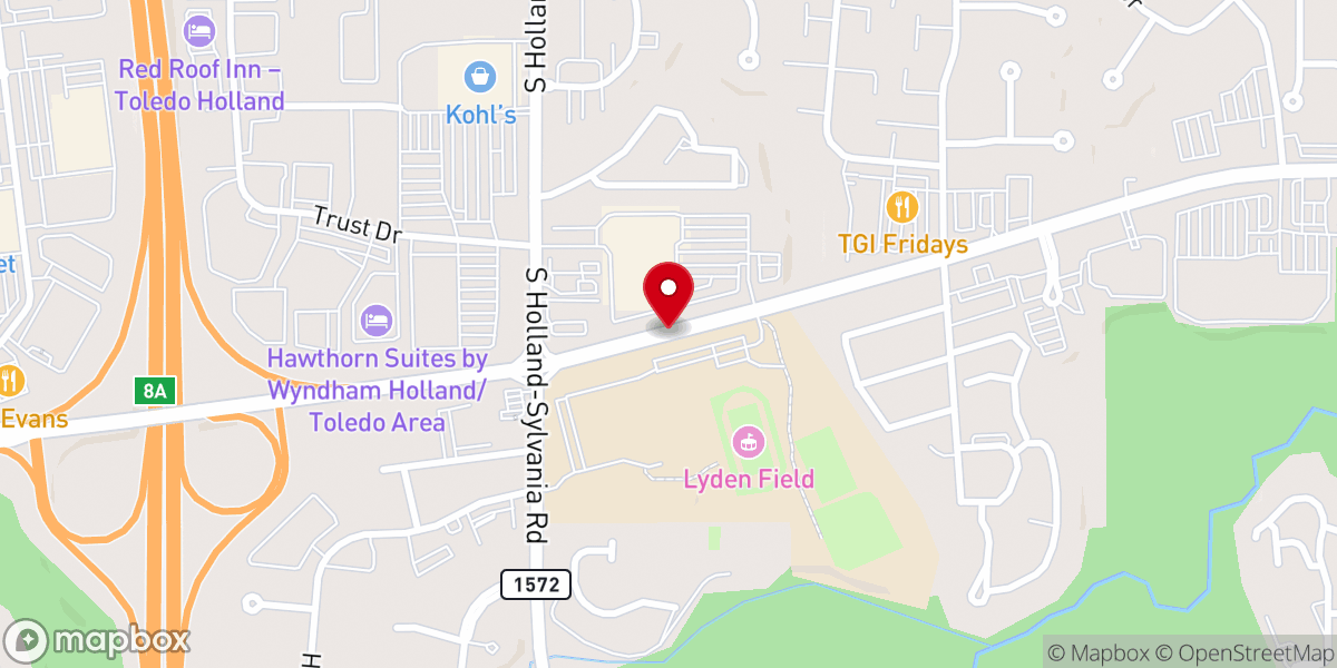 Map showing location of Southwest Alliance Church