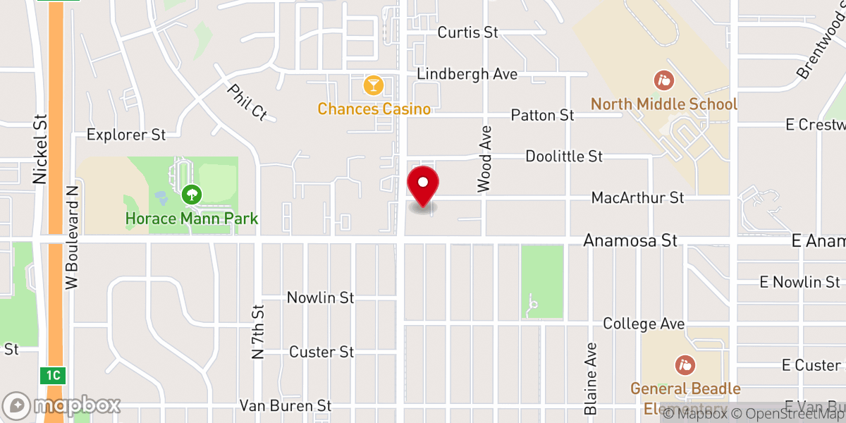 Map showing location of Salt of the Earth Ministry