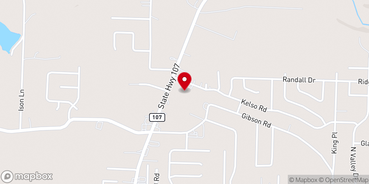 Map showing location of Haven Church of Sherwood