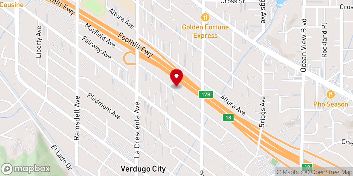 Map showing location of Love Your Neighbor International Ministries
