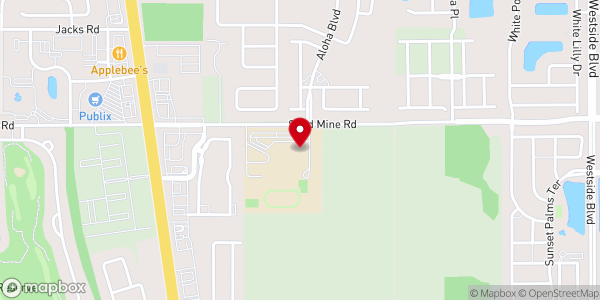 Map showing location of Harvest Christian Ministries International