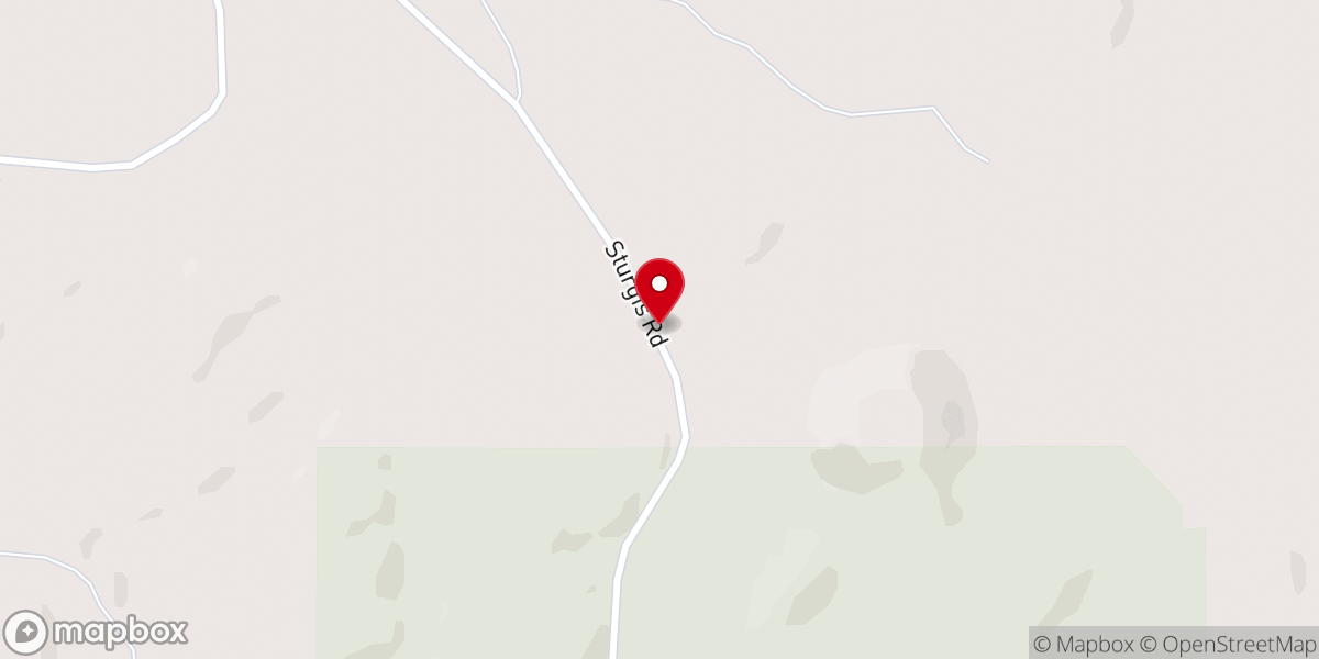 Map showing location of Miller's Chapel Baptist Church
