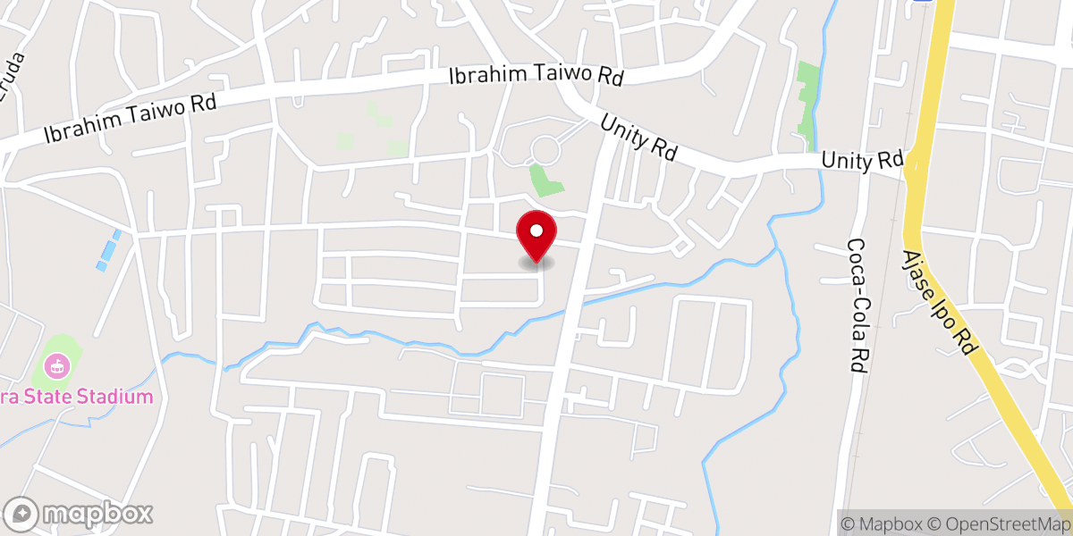 Map showing location of NTCM - New Testament Christian Mission International