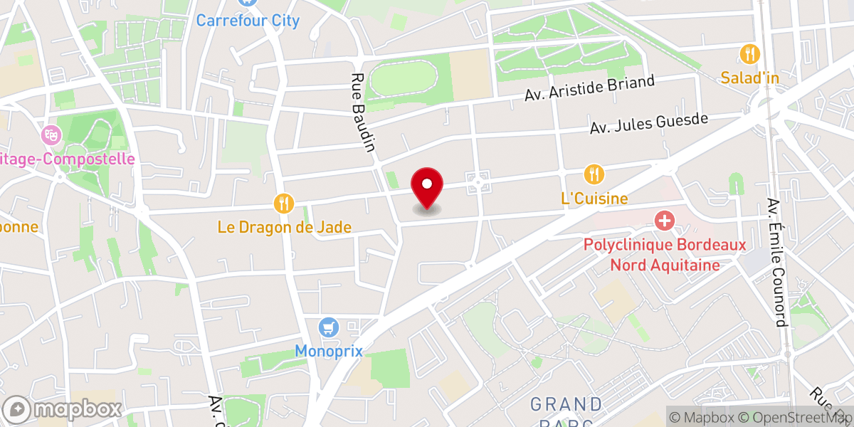 Map showing location of ***TANTRAHOME MASSAGE BORDEAUX***