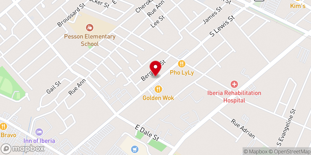 Map showing location of Living Waters Ministry