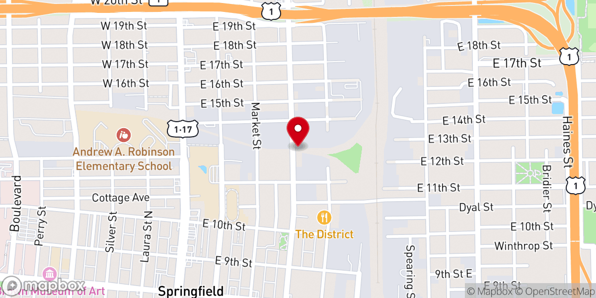 Map showing location of New Redeem Missionary Baptist Church Inc
