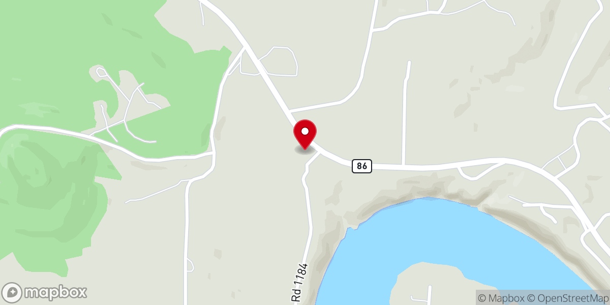 Map showing location of All Faith United Methodist Church