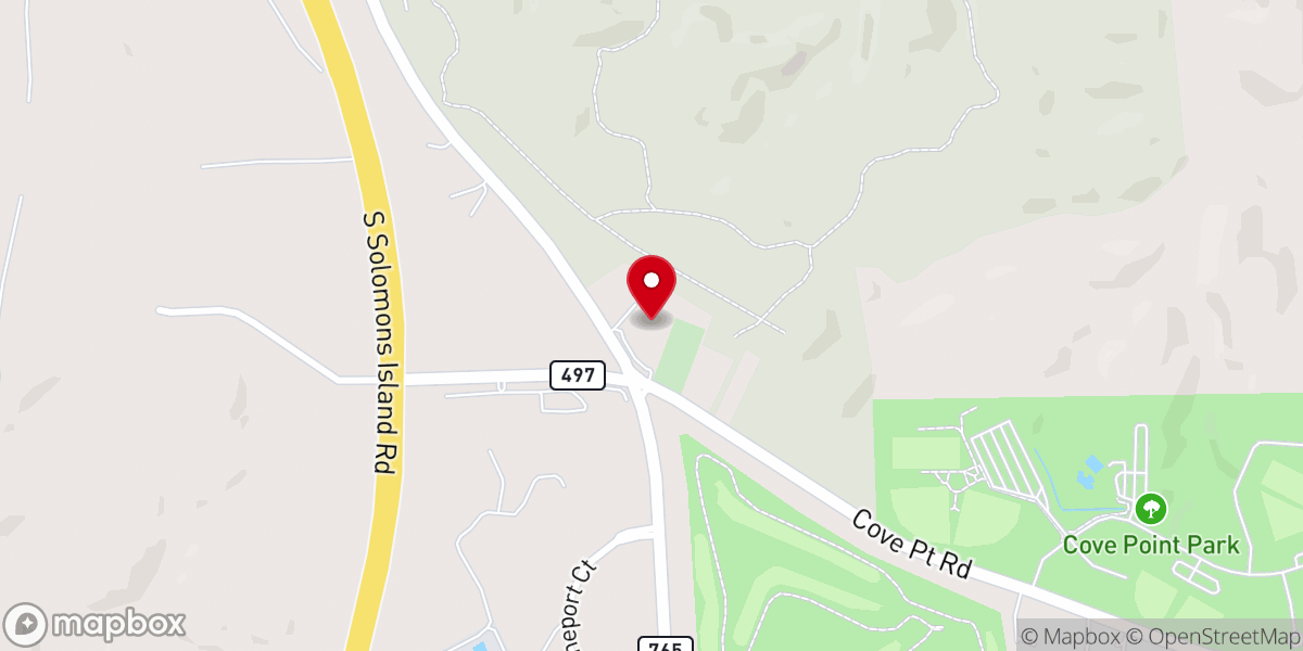 Map showing location of Saint Pauls United Methodist Church