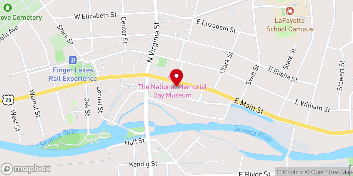 Map showing location of Harmony Food Pantry