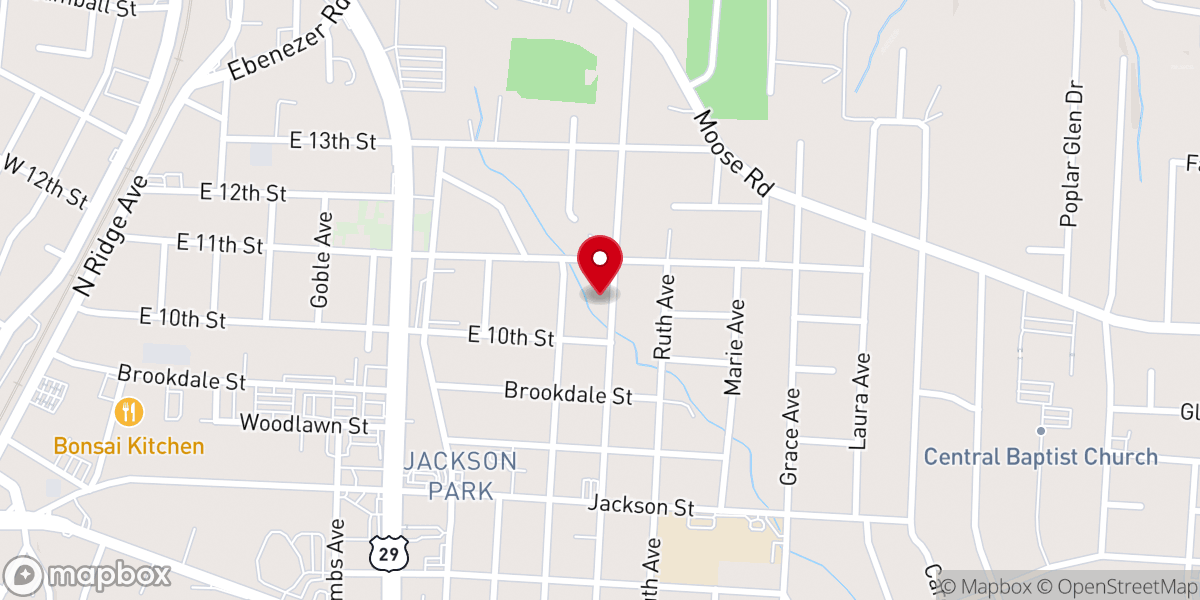 Map showing location of Iglesia Pentecostal Tabernaculo De Esperanza OMIP