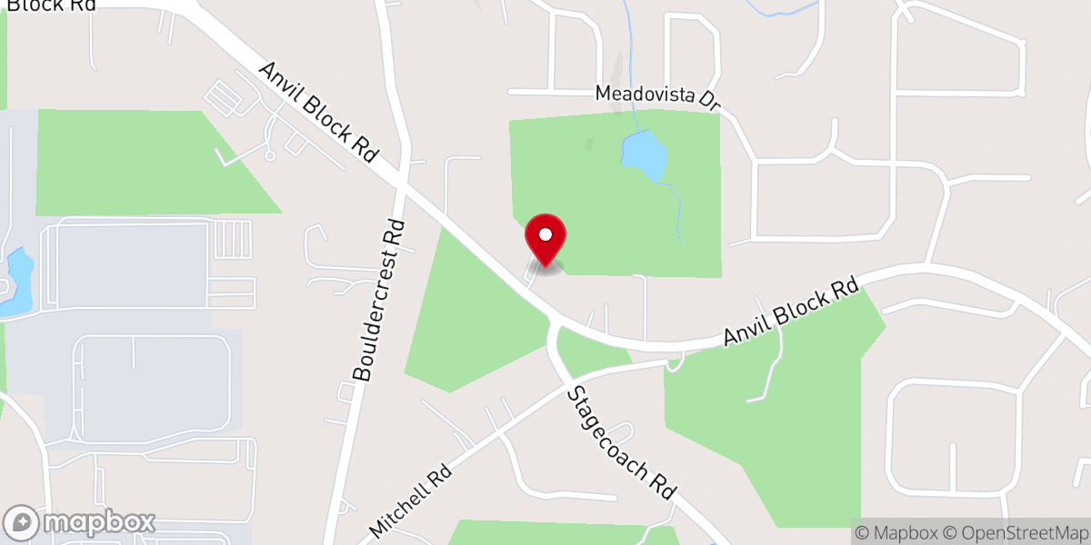 Map showing location of Fountain of Life International Ministries