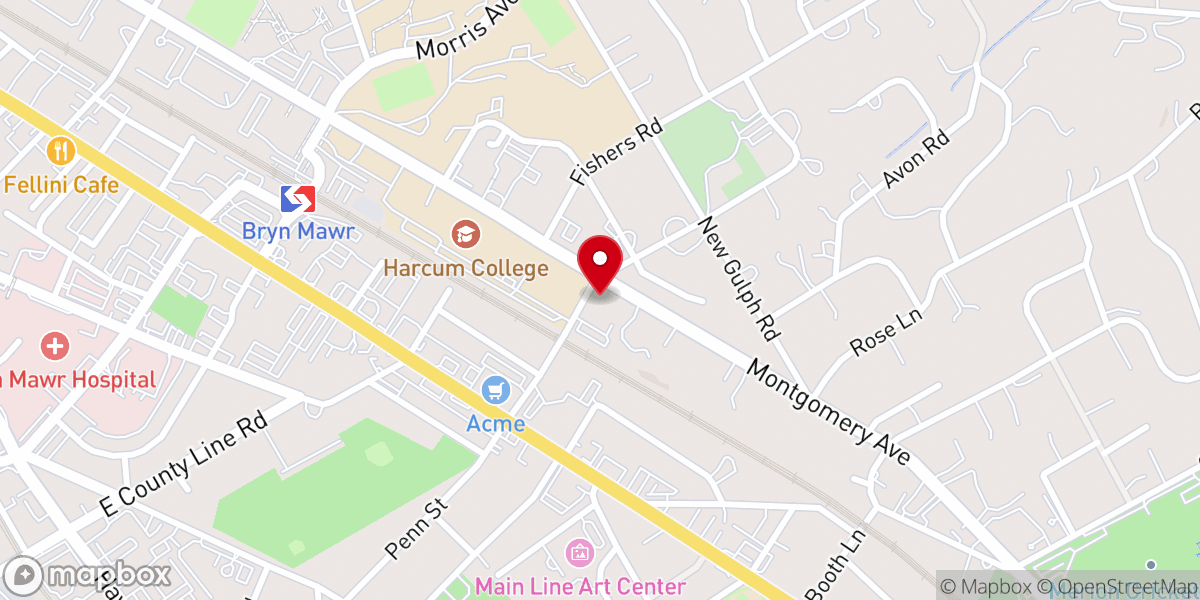 Map showing location of Saint Luke United Methodist Church