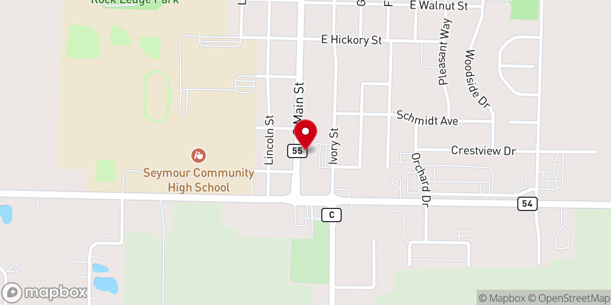 Map showing location of St John the Baptist Religious Edu