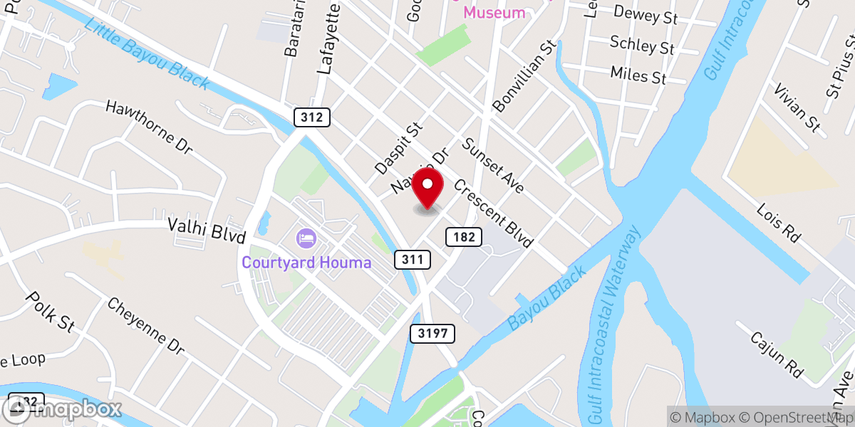 Map showing location of United Methodist