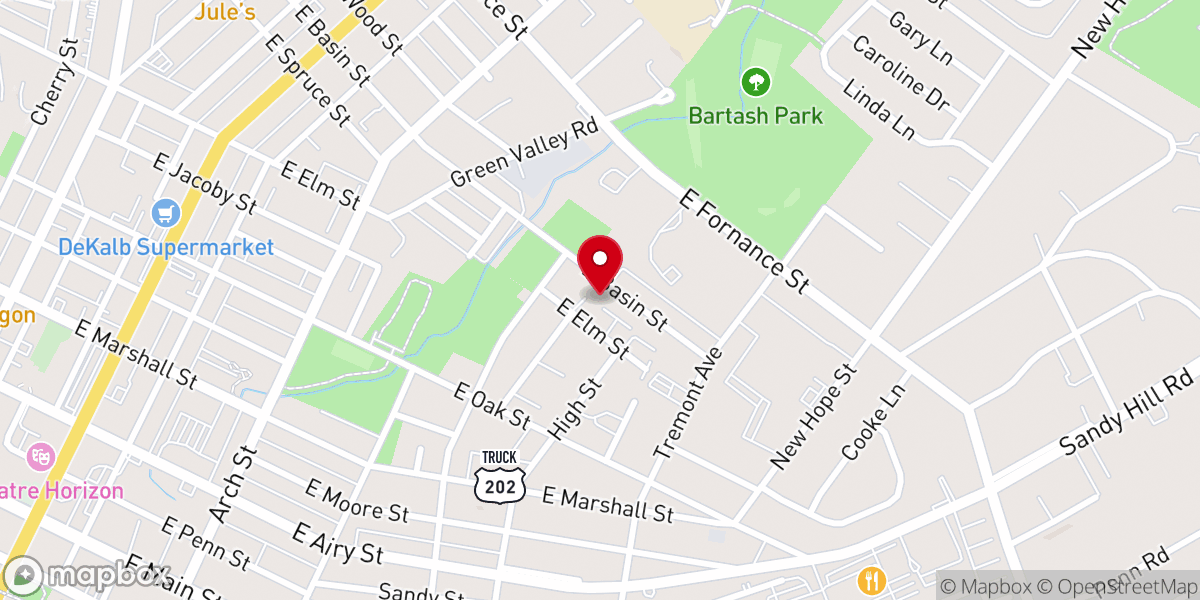 Map showing location of Grace Tabernacle SDA Church