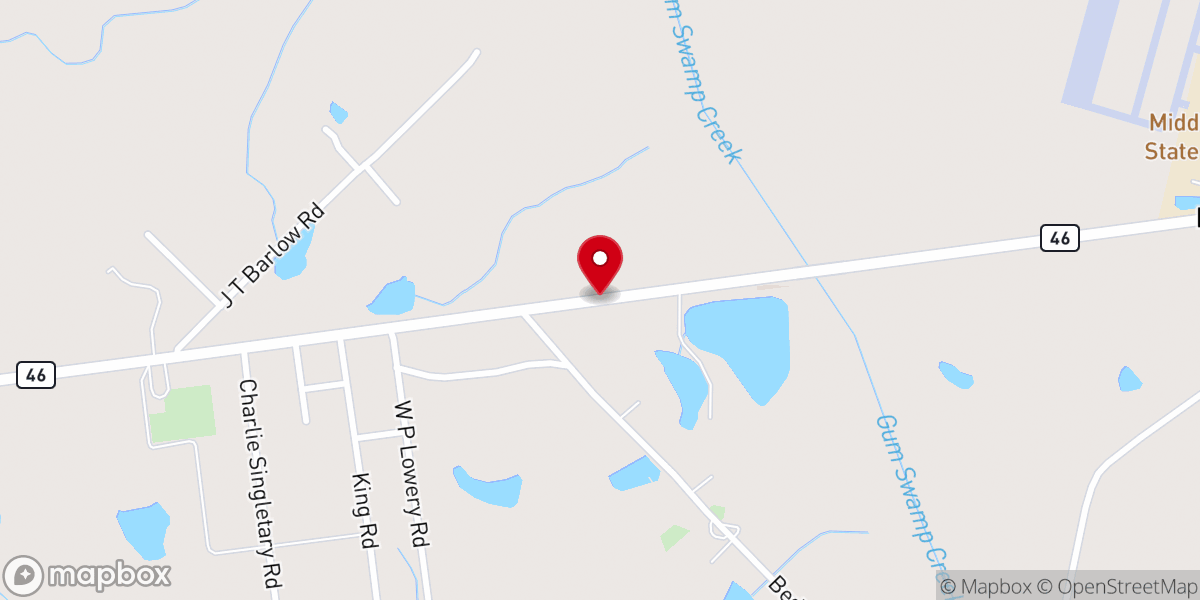 Map showing location of Truth Tabernacle United