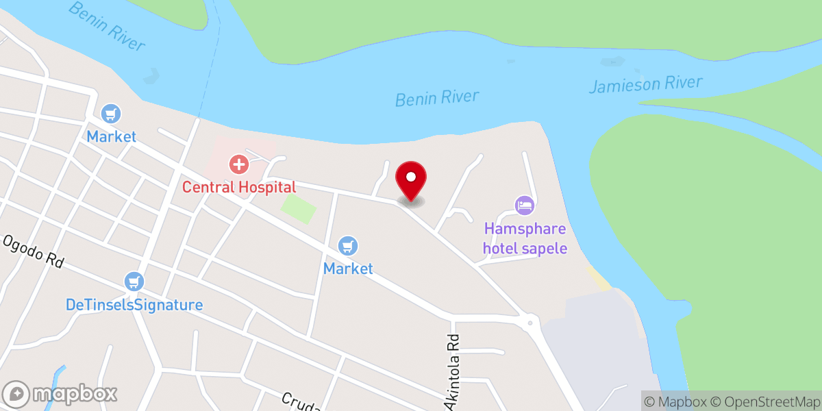 Map showing location of Rccg Royal Priests Assembly