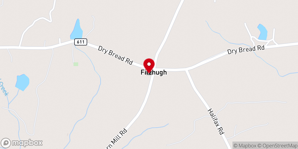 Map showing location of Popular Mount Church