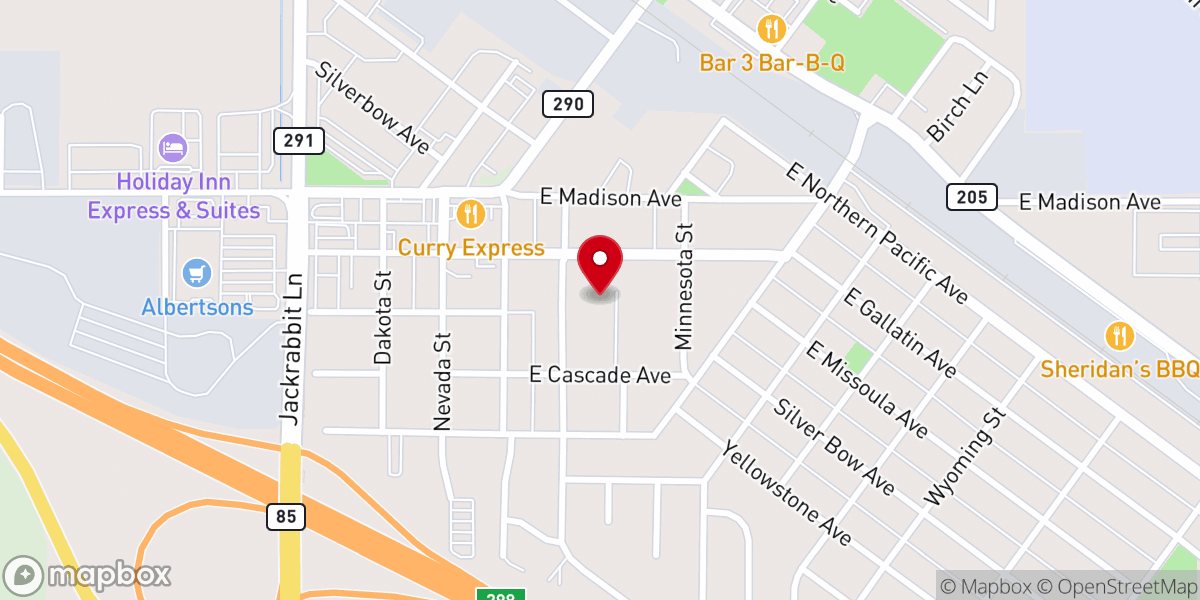 Map showing location of Assembly-Belgrade Christian
