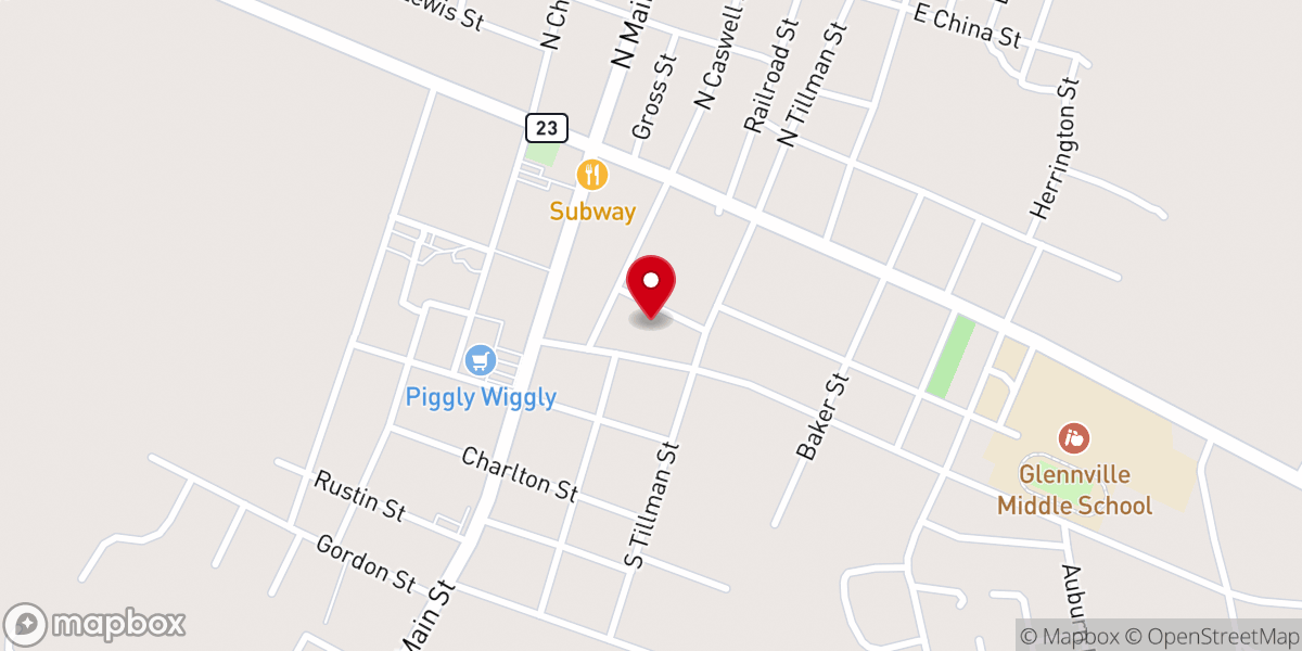 Map showing location of Restoration Pointe Church of God