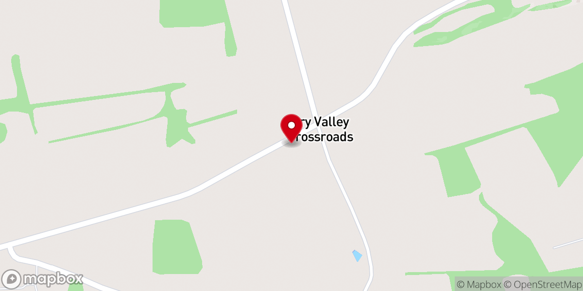 Map showing location of Saint Johns Church