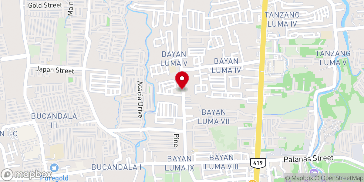 Map showing location of Metropolitan Bible Baptist Ekklesia/ near house