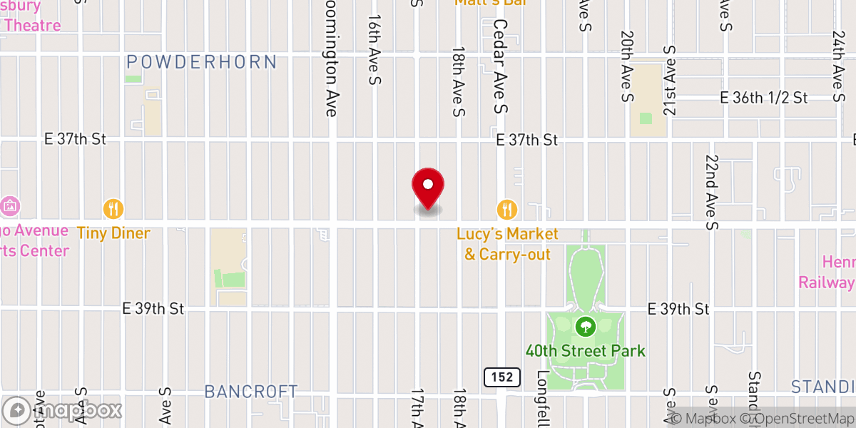 Map showing location of Revelation Grace Church