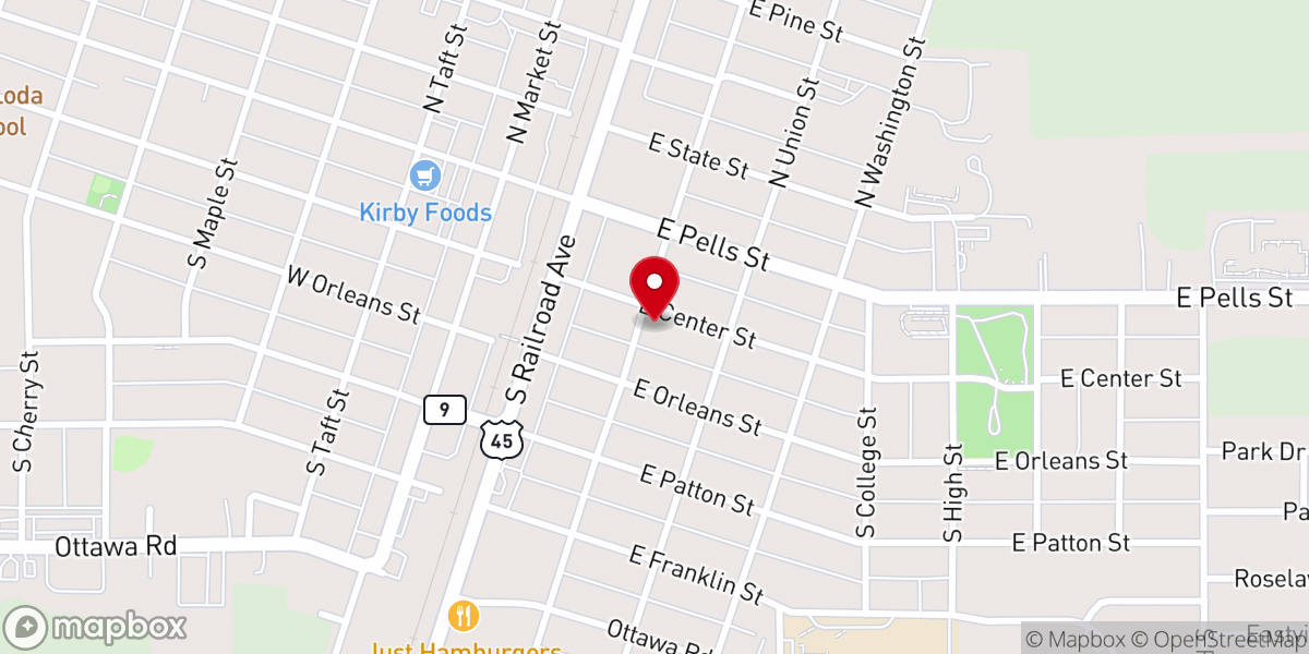 Map showing location of Westminster Presbyterian Church, PCA