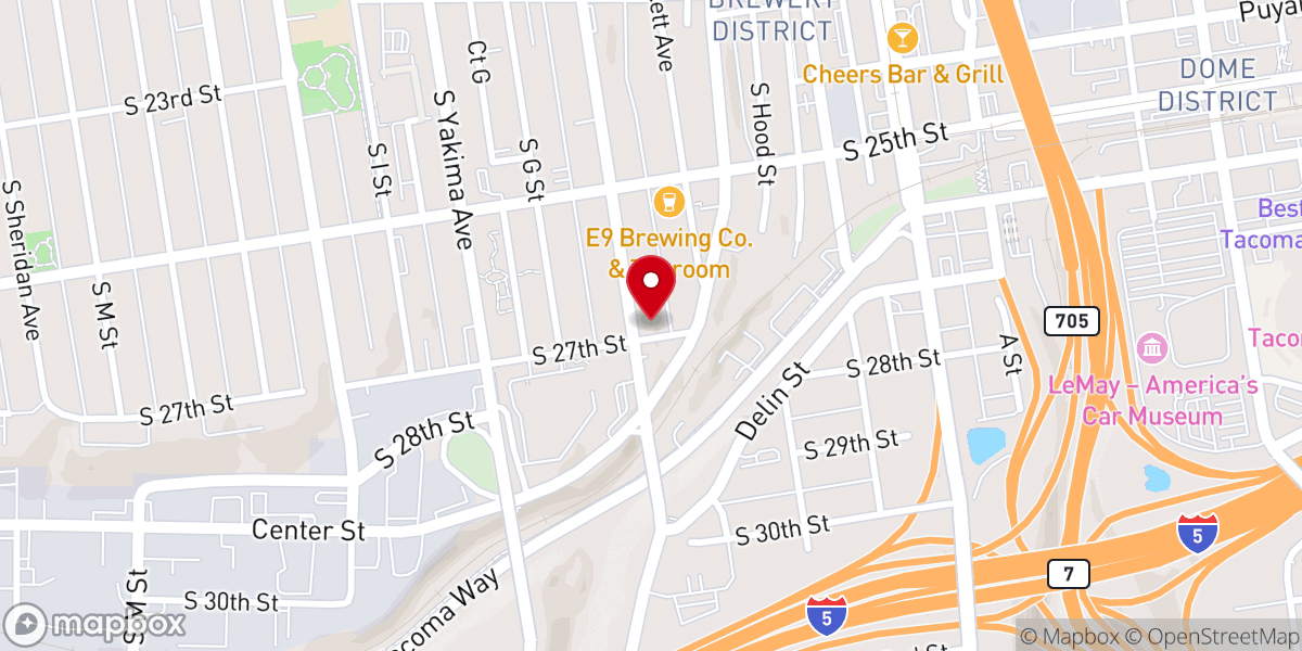 Map showing location of Saint Pauls Evangelical Lutheran Church