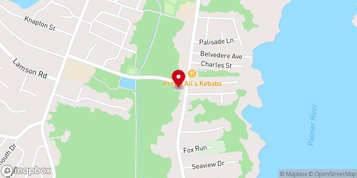 Map showing location of Grace Orthodox Presbyterian