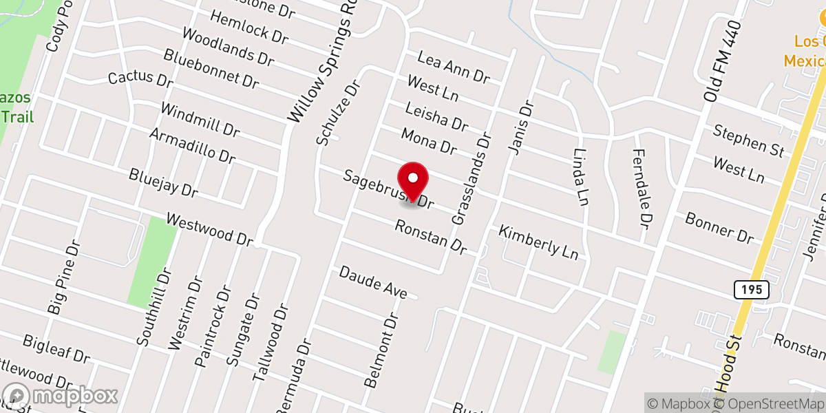 Map showing location of Gathering Strays Ministries Incorporated