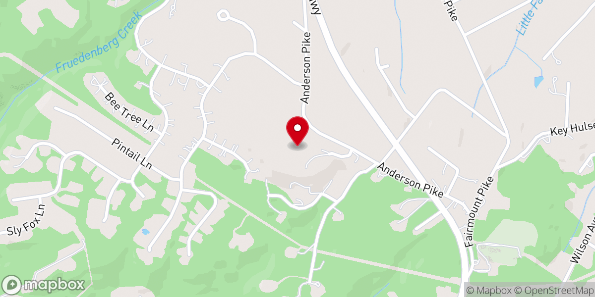 Map showing location of Mountain Fellowship