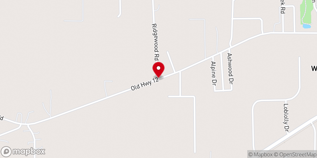 Map showing location of Bell Chapel United Methodist Church