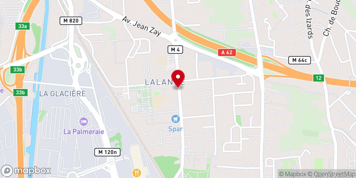 Map showing location of Igreja Evangélica AD Ministério Resgate em Toulouse
