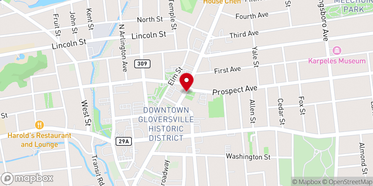 Map showing location of New Beginnings Christian Academy Inc