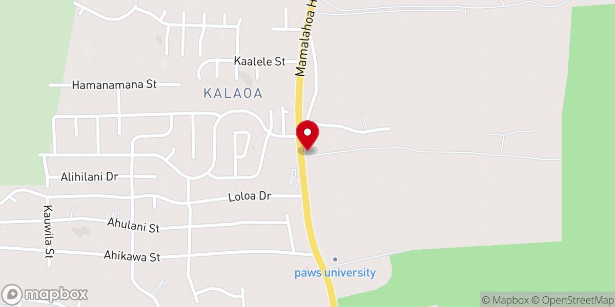 Map showing location of Holy Rosary Catholic Mission Church