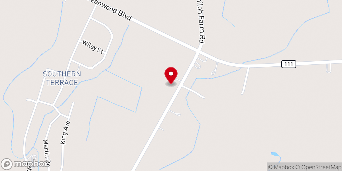 Map showing location of Church Of God Seventh Day