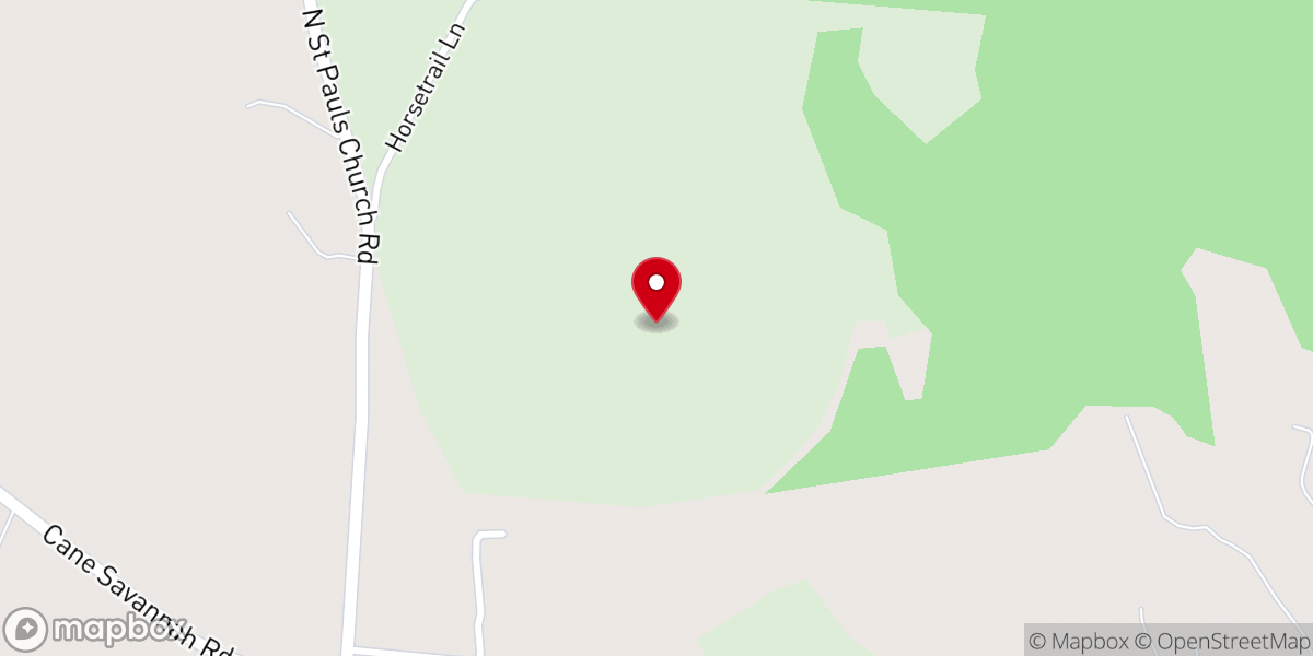 Map showing location of Rock Church of Sumter