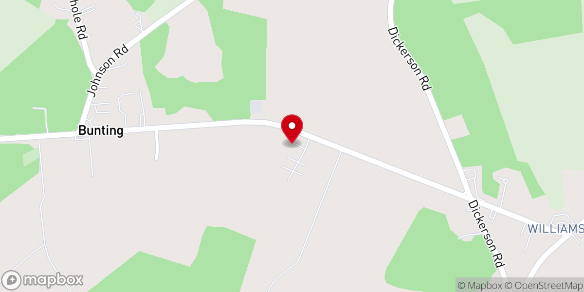 Map showing location of Bayside Chapel